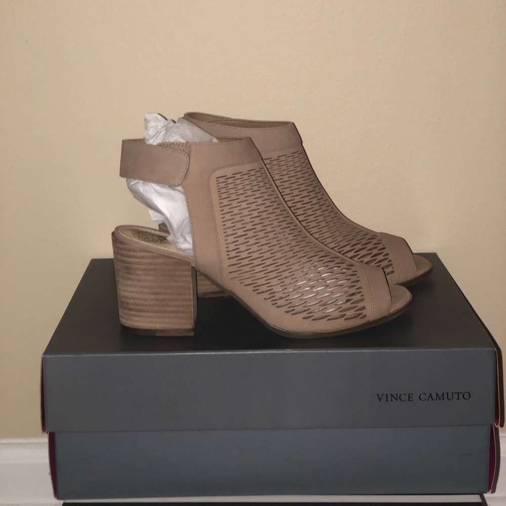 Vince Camino Peep Toe Bootie